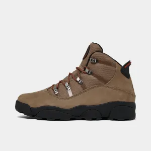 Mens Jordan Jordan Winterized 6 Rings Rocky Tan / Black - Varsity Red