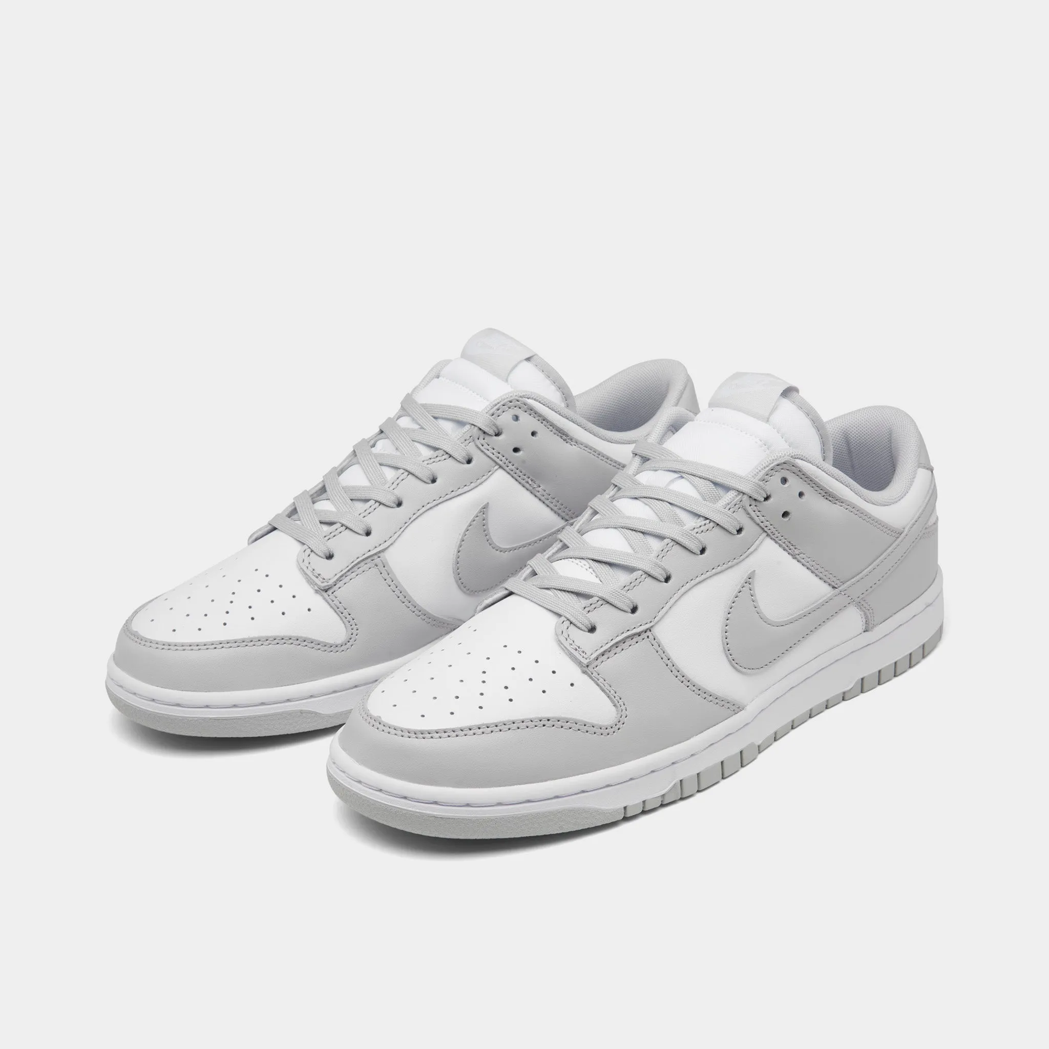 Mens Nike Nike Dunk Low Retro White / Grey Fog