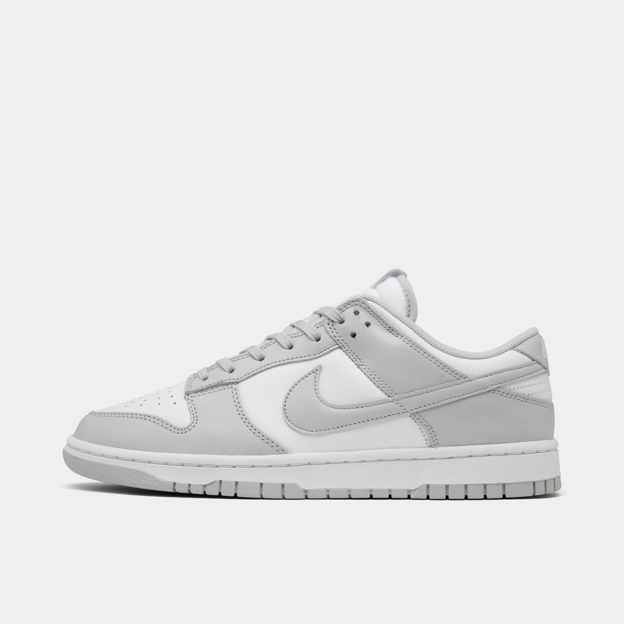Mens Nike Nike Dunk Low Retro White / Grey Fog