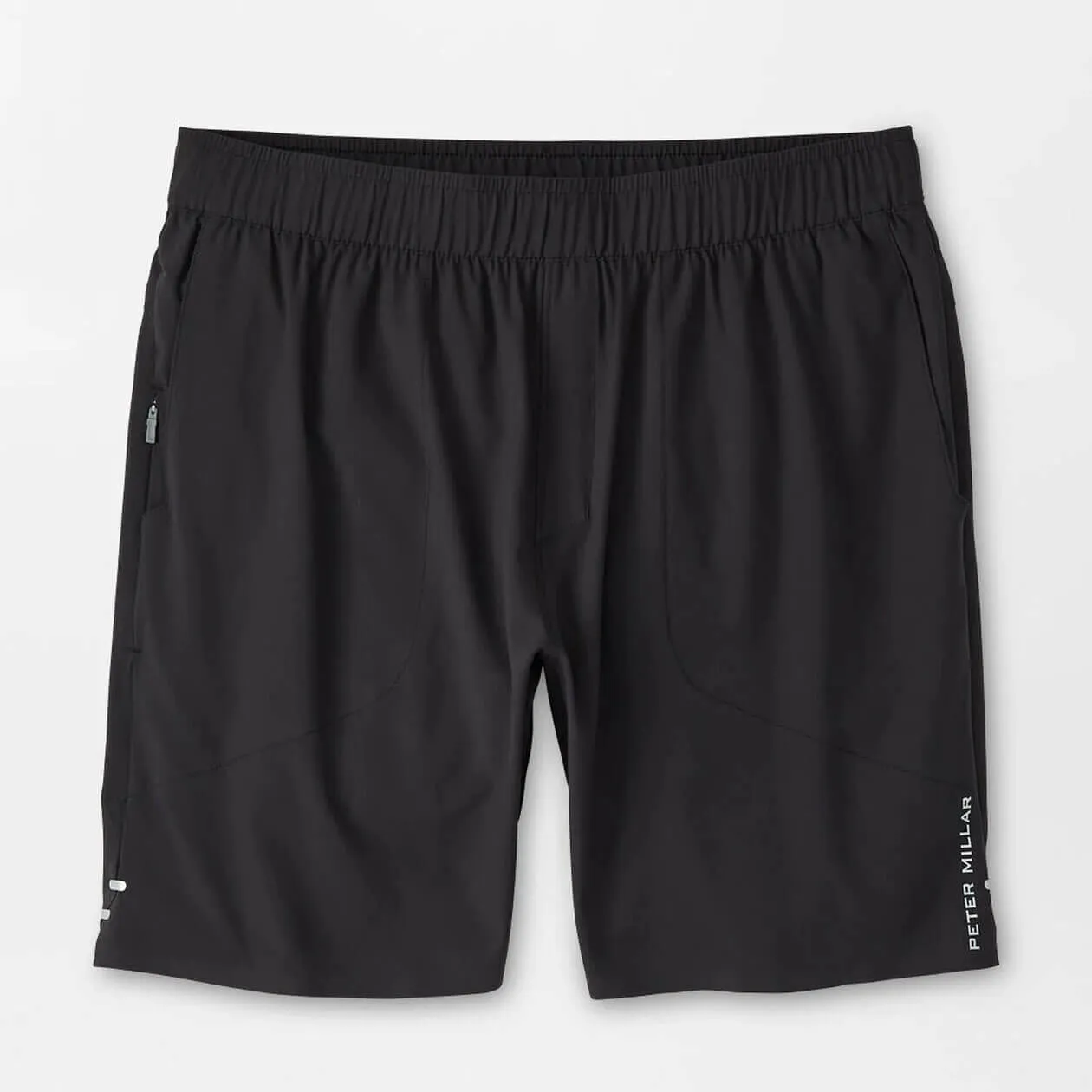 Mens Peter Millar Peter Millar 7-Inch Swift Performance Shorts - Black*