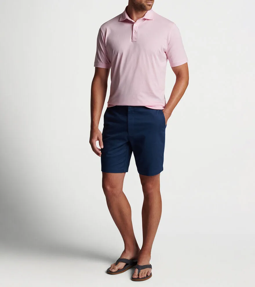 Mens Peter Millar Peter Millar 8-Inch Pilot Twill Shorts - Washed Navy