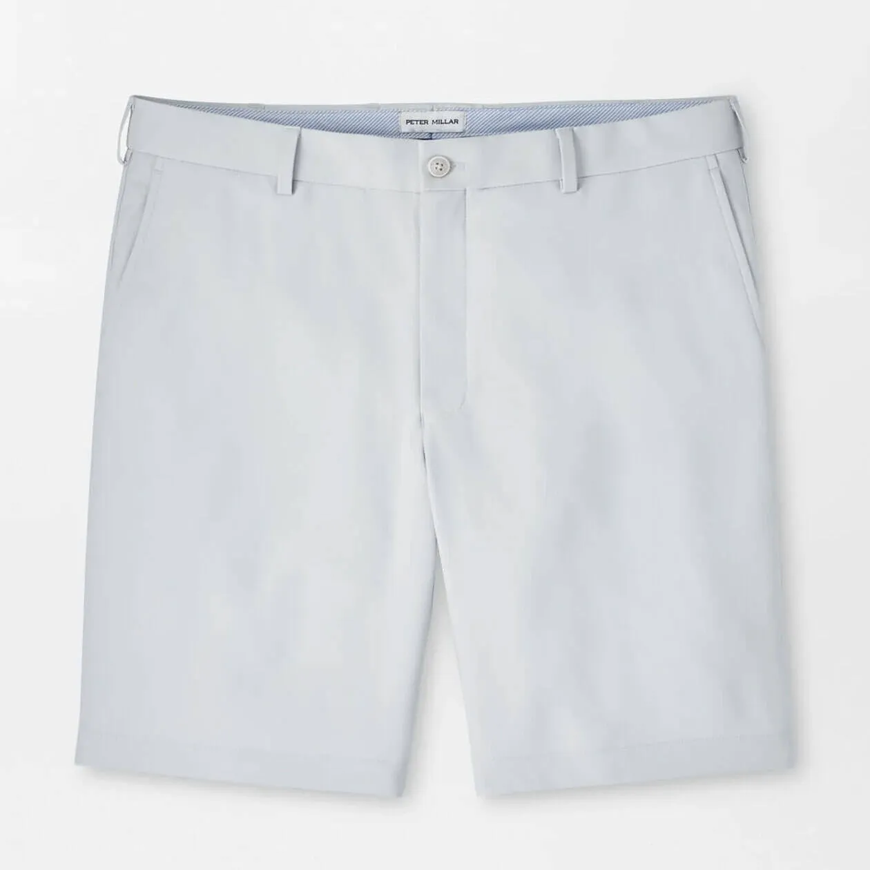 Mens Peter Millar Peter Millar 9-Inch Salem High Drape Performance Shorts - British Grey*