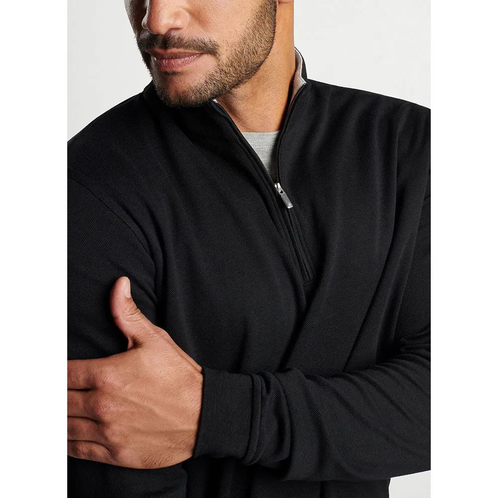 Mens Peter Millar Peter Millar Crown Comfort Pullover Sweater - Black*