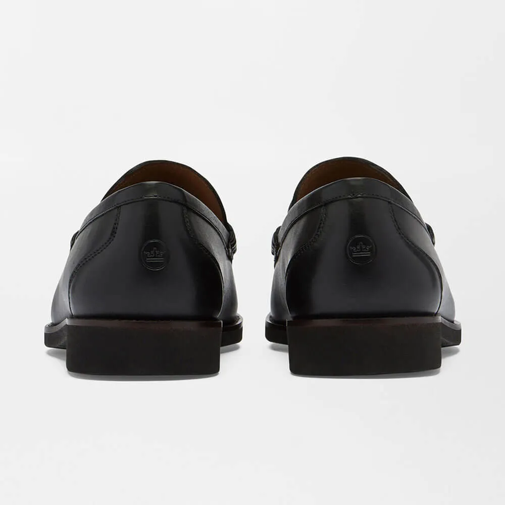 Mens Peter Millar Peter Millar Crown Leather Bit Loafer - Black*