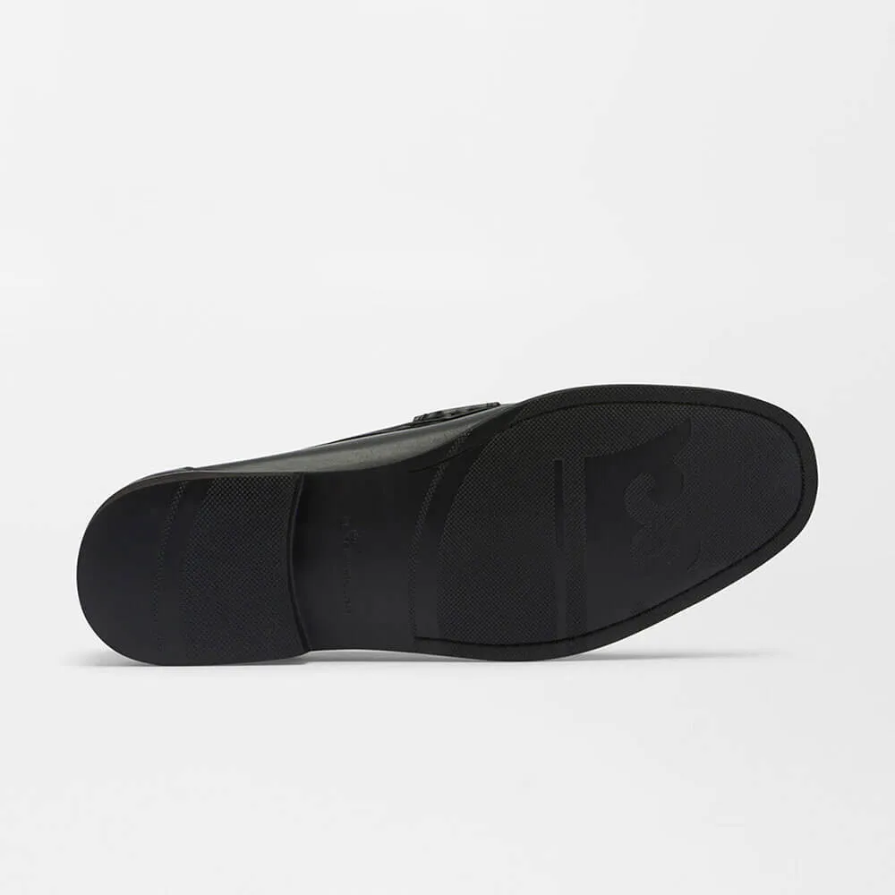 Mens Peter Millar Peter Millar Crown Leather Bit Loafer - Black*