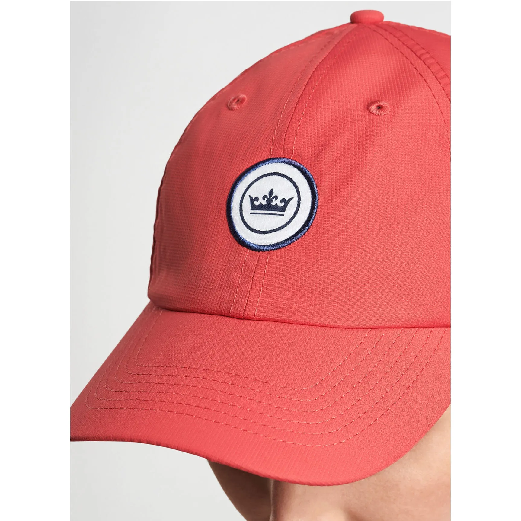 Mens Peter Millar Peter Millar Crown Seal Performance Hat - Cape Red