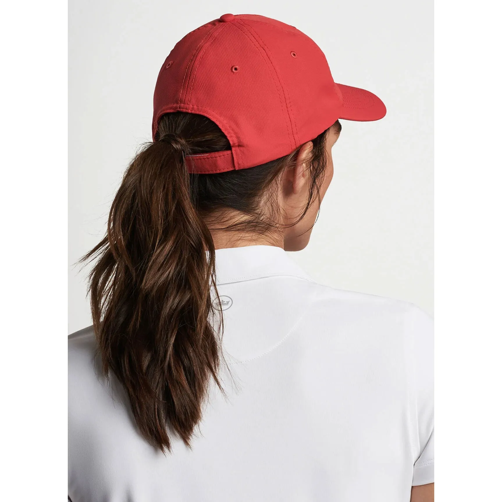 Mens Peter Millar Peter Millar Crown Seal Performance Hat - Cape Red