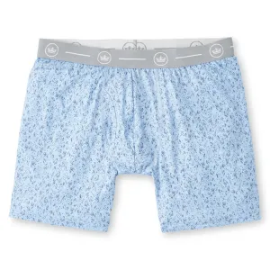 Mens Peter Millar Peter Millar Hair Of The Dog Performance Boxer Briefs - Cottage Blue