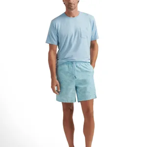 Mens Peter Millar Peter Millar Men's 7-Inch Caiman Islands Swim Trunks - Icy Mint