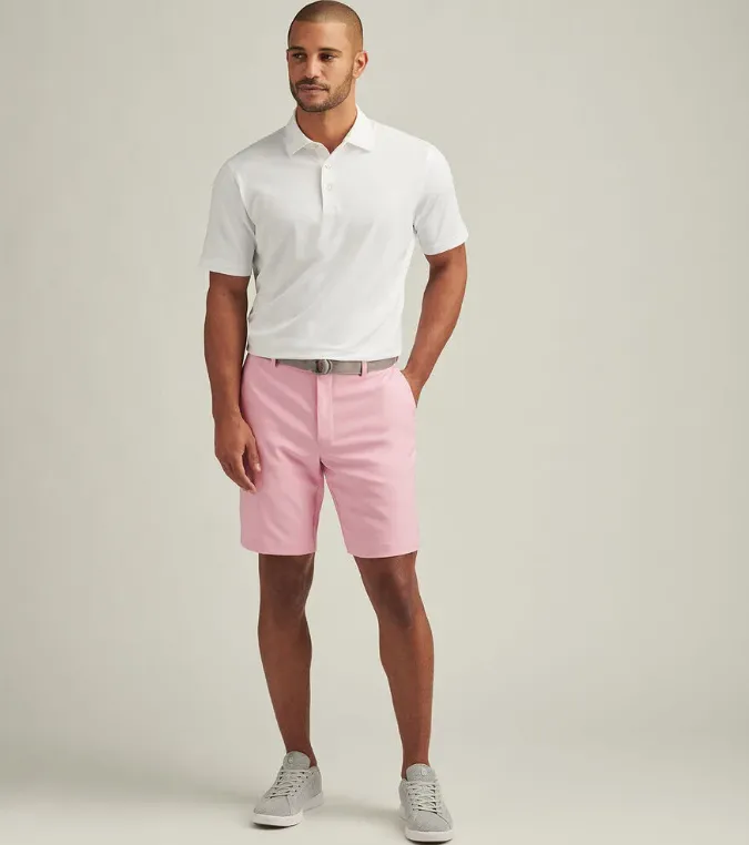 Mens Peter Millar Peter Millar Men's 9-Inch Salem Performance Shorts - Pink Vale