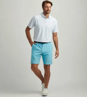 Mens Peter Millar Peter Millar Men's 9-Inch Shackleford Performance Hybrid Shorts - Maya Blue