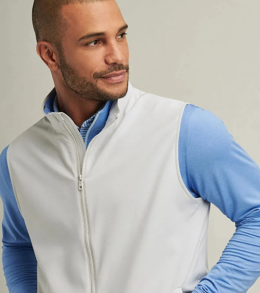 Mens Peter Millar Peter Millar Men's Dunes Vest - British Grey
