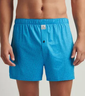 Mens Peter Millar Peter Millar Men's Elements Performance Boxers - Riverbed