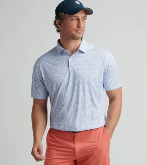 Mens Peter Millar Peter Millar Men's Featherweight No Dice Polo Shirt - White
