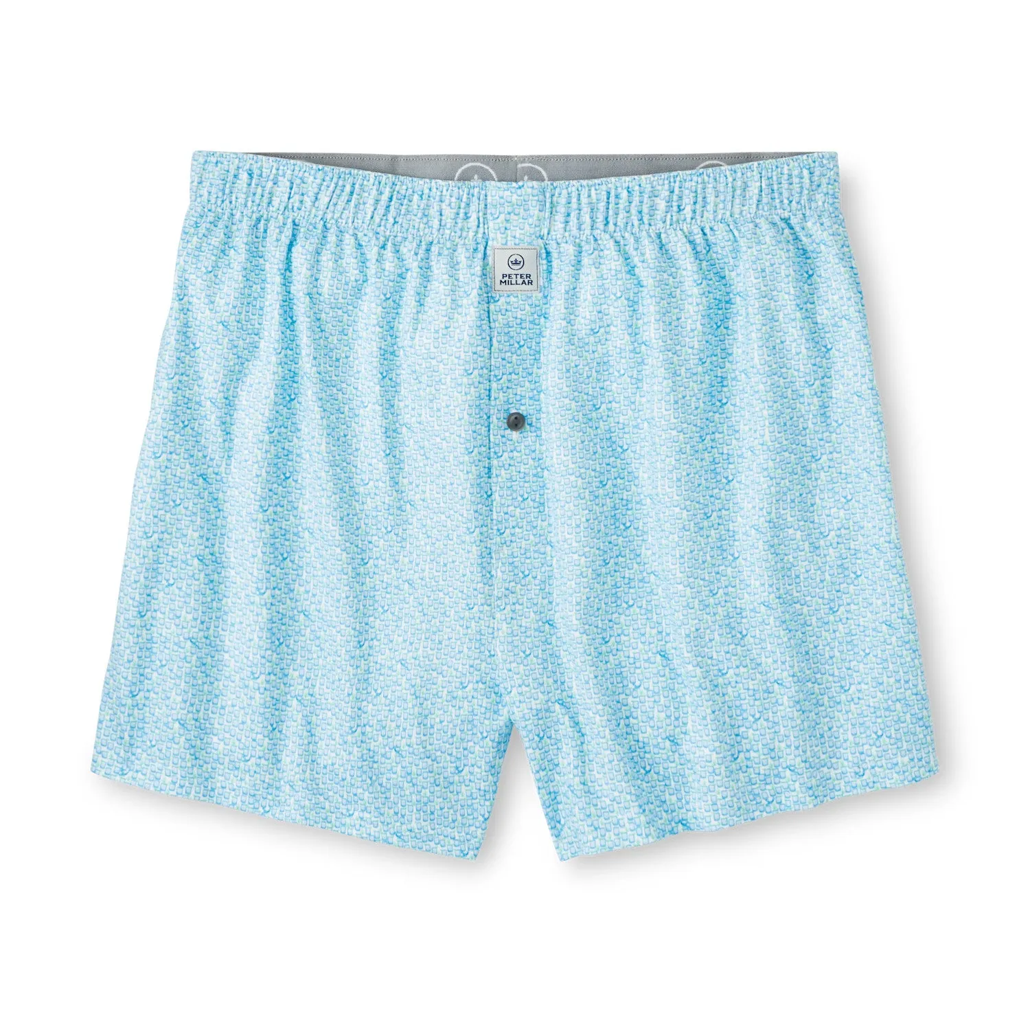 Mens Peter Millar Peter Millar Men's Mezcal Performance Boxers - White