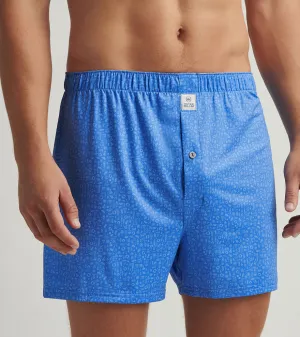 Mens Peter Millar Peter Millar Men's Toga Party Performance Boxers - Blue Sea