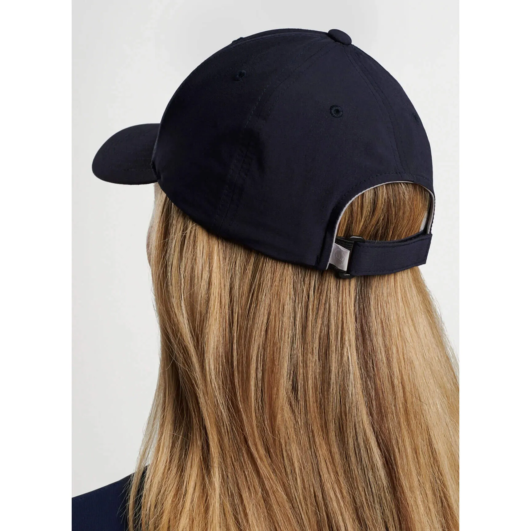 Mens Peter Millar Peter Millar Off-Set Crown Performance Hat - Navy