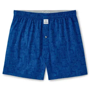 Mens Peter Millar Peter Millar Pm Maze Performance Boxers - Sport Navy
