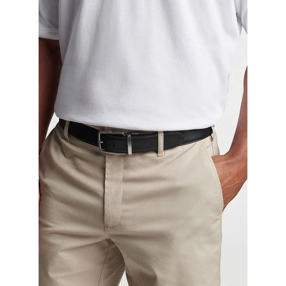 Mens Peter Millar Peter Millar Reversible Leather Belt - Black/Brown*