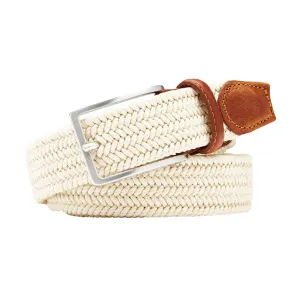 Mens Peter Millar Peter Millar Waxed Braided Belt - Stone*