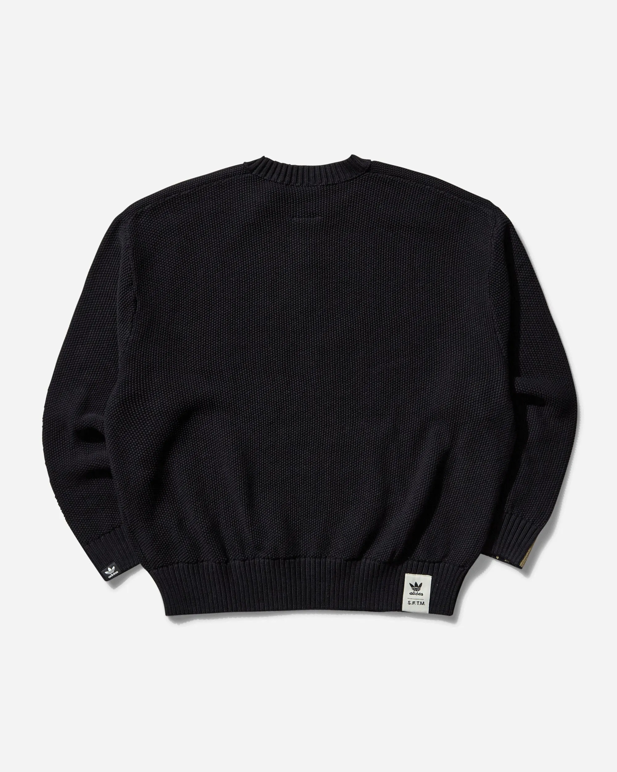 Men's SFTM Full Fashion Crewneck Sweater Black