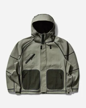 Men's Tech Storm-FIT Hooded Rain Jacket Light Army