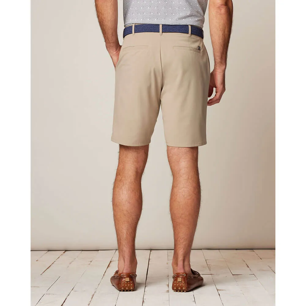 Mens Tori Richard Johnnie-O 9-Inch Mulligan Prep-formance Shorts - Light Khaki*
