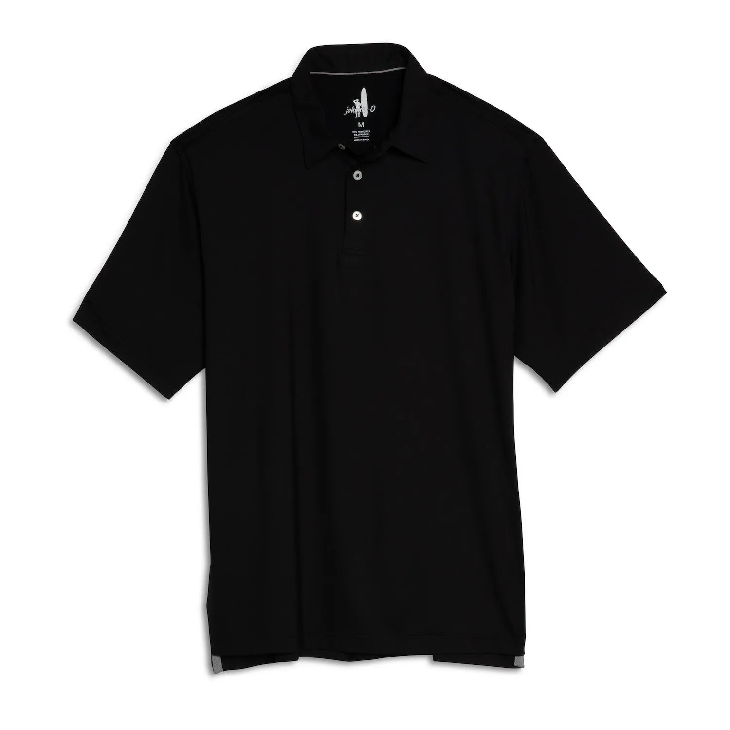 Mens Tori Richard Johnnie-O Birdie Prep-Formance Polo Shirt - Black*