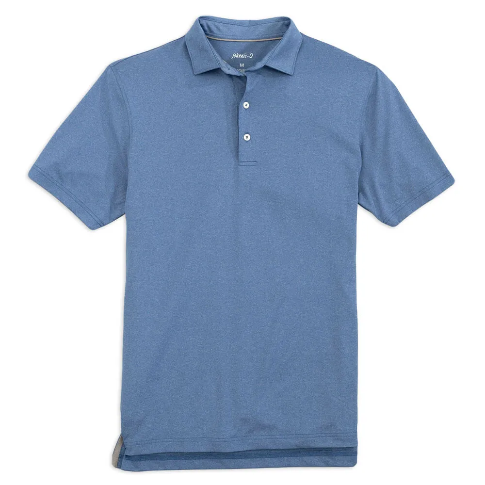 Mens Tori Richard Johnnie-O Birdie Prep-Formance Polo Shirt - Lake