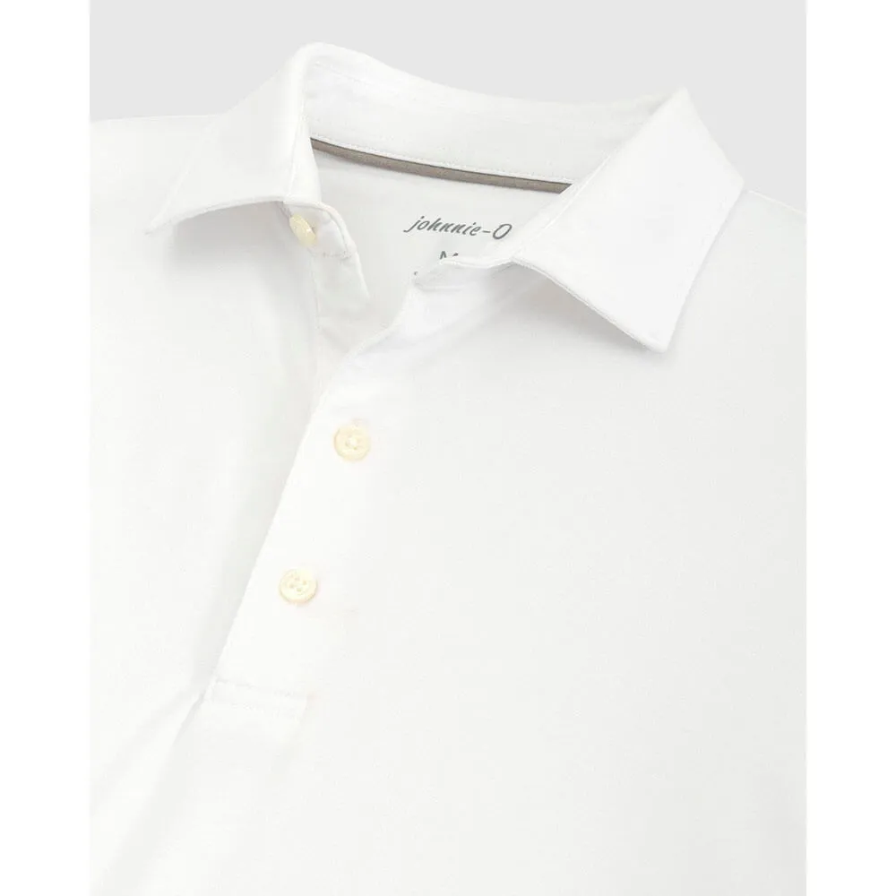 Mens Tori Richard Johnnie-O Birdie Prep-Formance Polo Shirt - White*