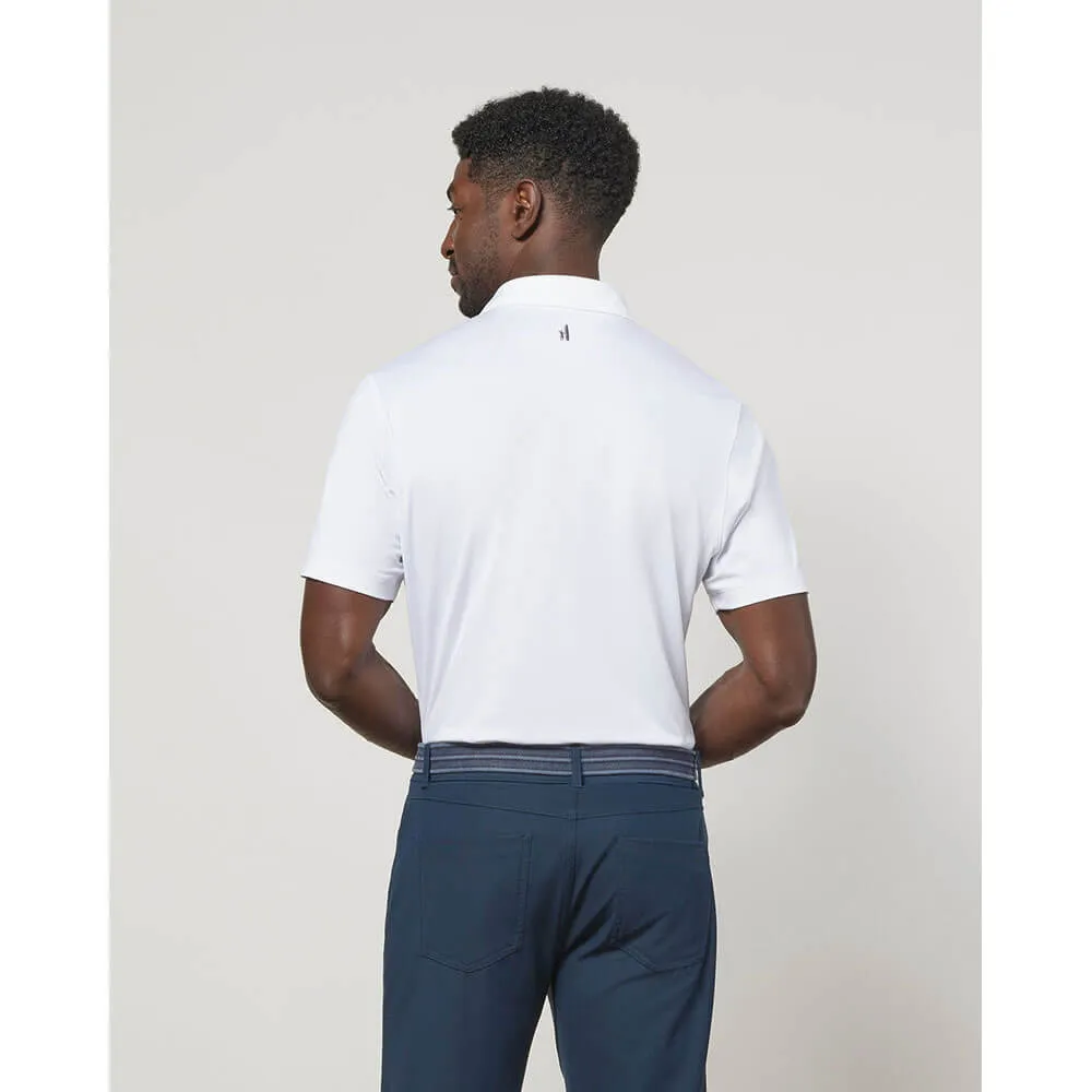 Mens Tori Richard Johnnie-O Birdie Prep-Formance Polo Shirt - White*