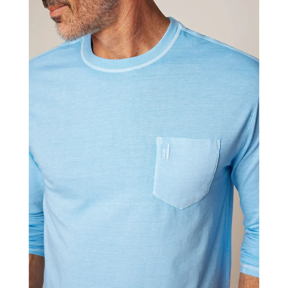 Mens Tori Richard Johnnie-O Brennan 2.0 Long Sleeve T-Shirt - Maliblu*