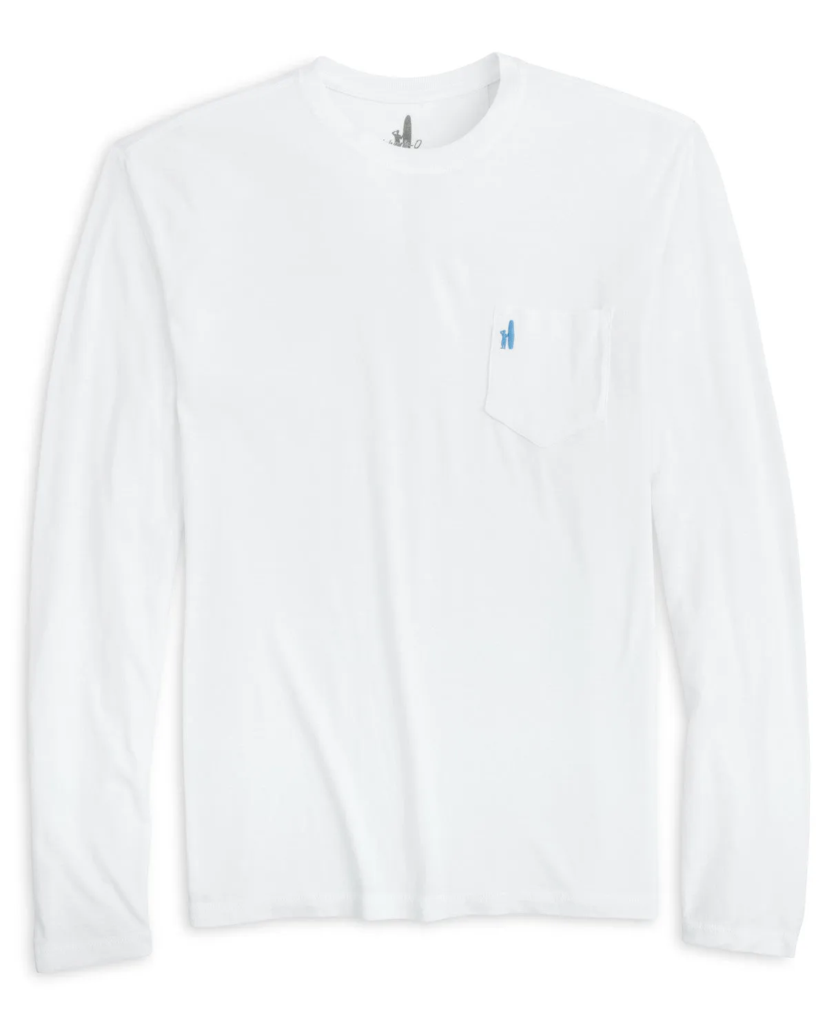 Mens Tori Richard Johnnie-O Brennan 2.0 Long Sleeve T-Shirt - White*