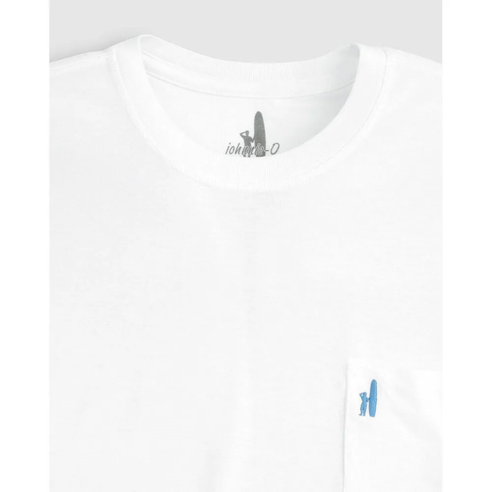 Mens Tori Richard Johnnie-O Brennan 2.0 Long Sleeve T-Shirt - White*