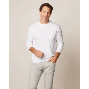 Mens Tori Richard Johnnie-O Brennan 2.0 Long Sleeve T-Shirt - White*