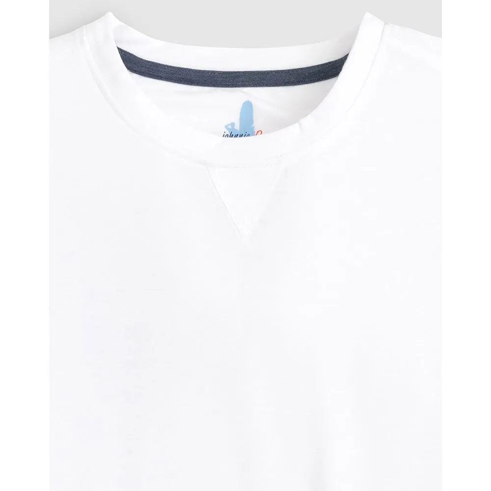Mens Tori Richard Johnnie-O Course Prep-Formance Long Sleeve T-Shirt - White*