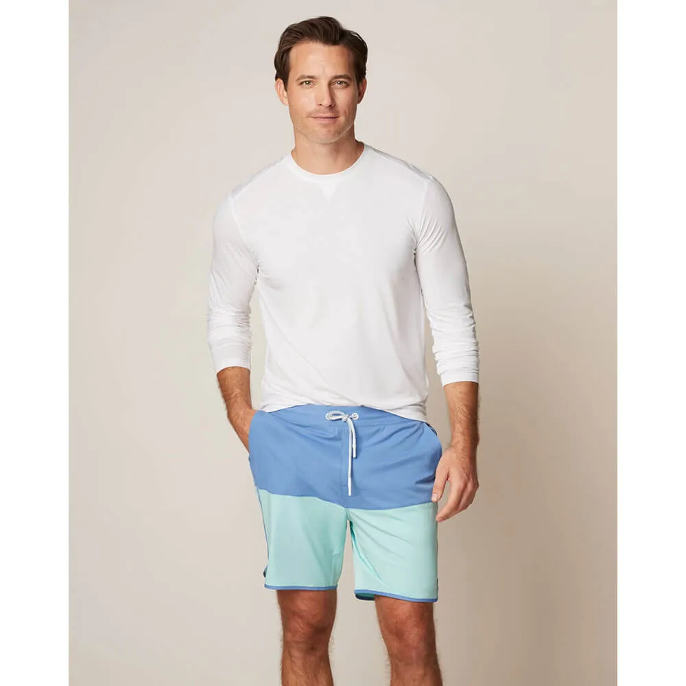 Mens Tori Richard Johnnie-O Course Prep-Formance Long Sleeve T-Shirt - White*