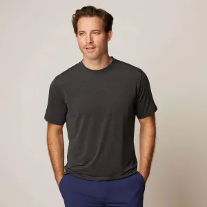 Mens Tori Richard Johnnie-O Course Prep-Formance T-Shirt - Heather Black*