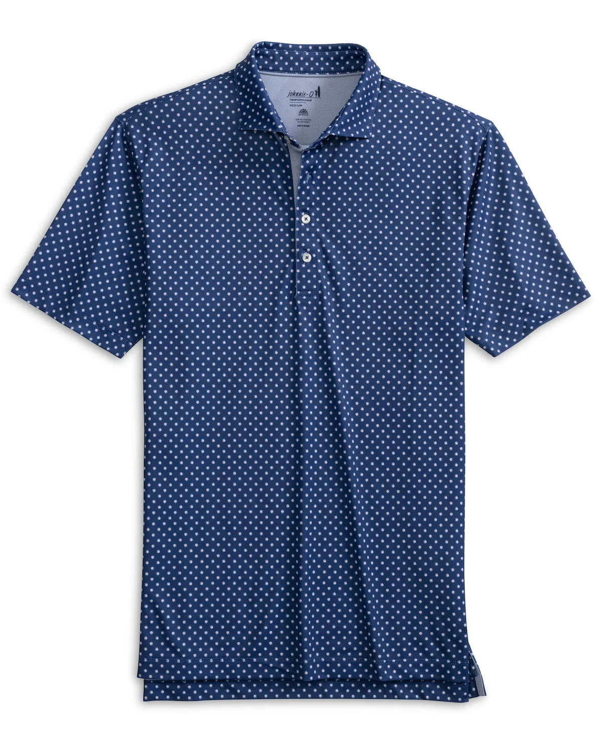 Mens Tori Richard Johnnie-O Daisy Prep-Formance Polo Shirt - Lake
