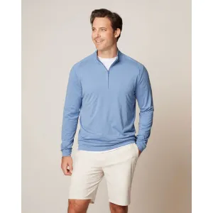 Mens Tori Richard Johnnie-O Flex Pullover Sweater - Laguna Blue