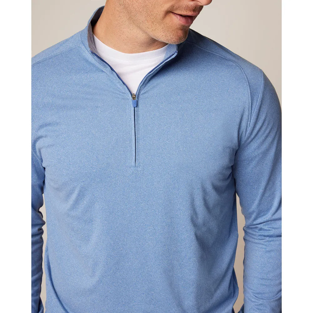 Mens Tori Richard Johnnie-O Flex Pullover Sweater - Laguna Blue