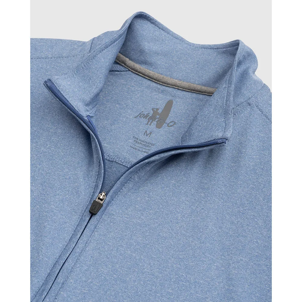 Mens Tori Richard Johnnie-O Flex Pullover Sweater - Laguna Blue