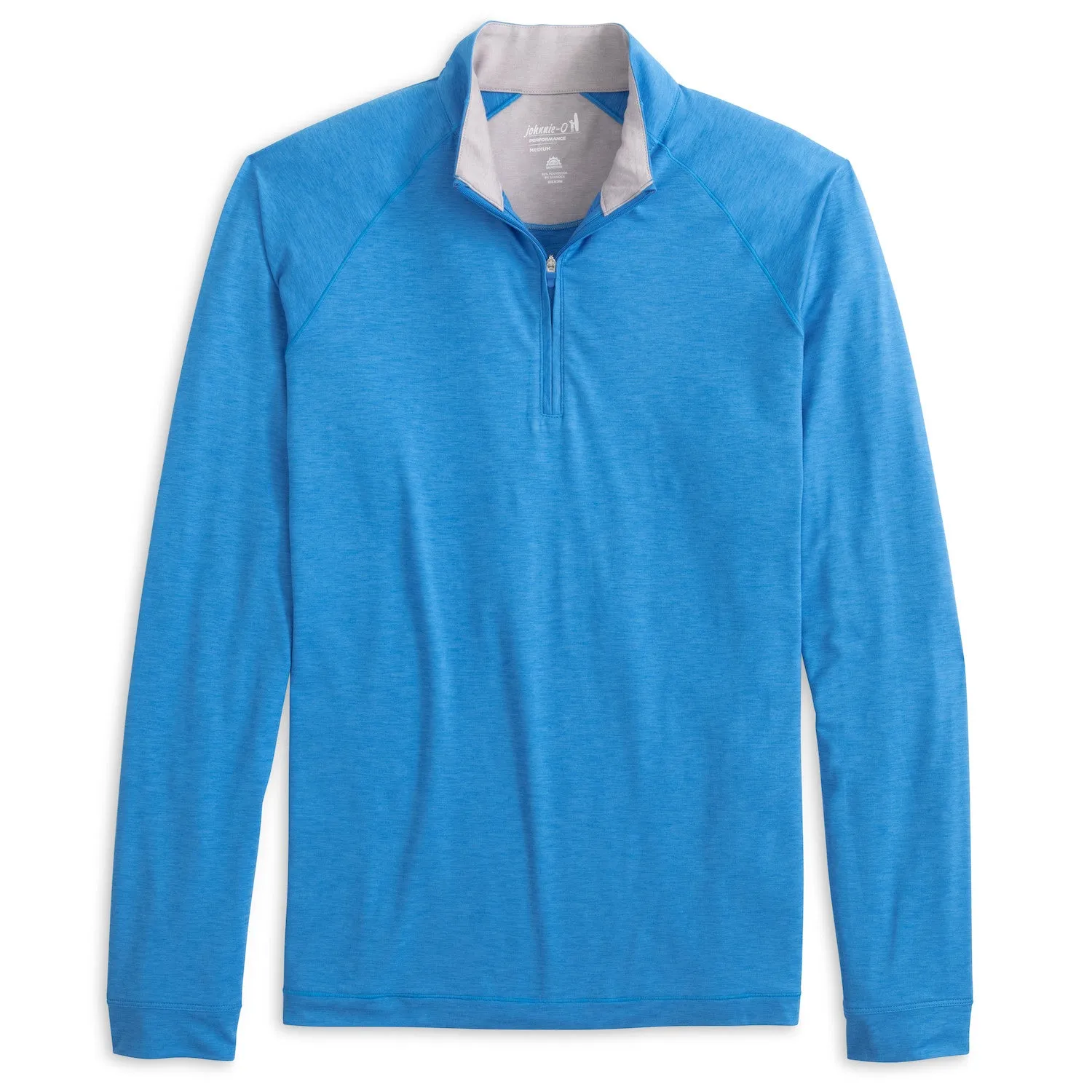 Mens Tori Richard Johnnie-O Freeborne Performance 1/4 Zip Pullover Sweater - Majorca