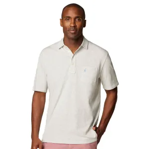 Mens Tori Richard Johnnie-O Heathered Original 2.0 Polo Shirt - Heather Gray*