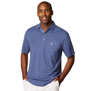 Mens Tori Richard Johnnie-O Heathered Original 2.0 Polo Shirt - Oceanside*