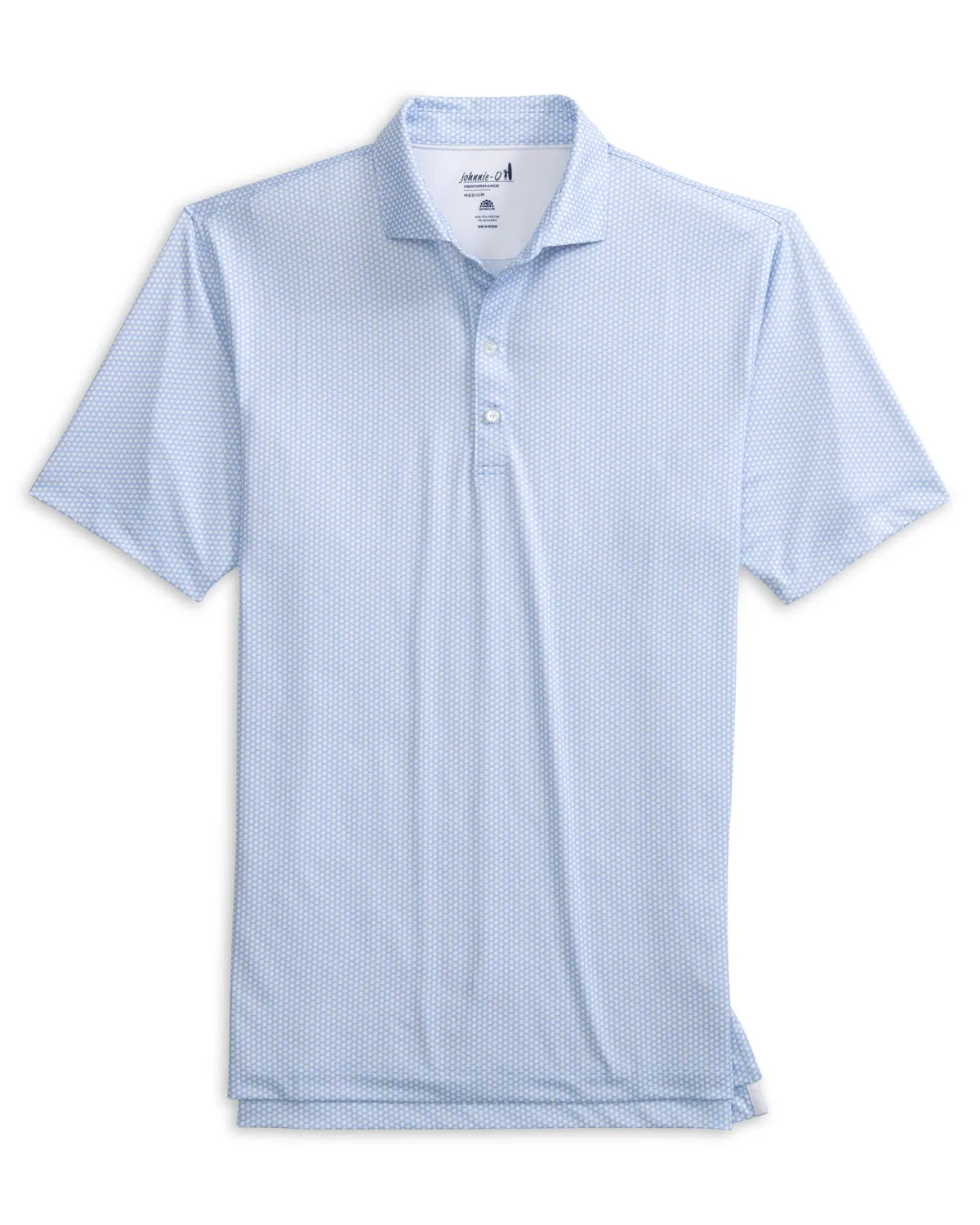 Mens Tori Richard Johnnie-O Hex Prep-Formance Polo Shirt - Seychelles