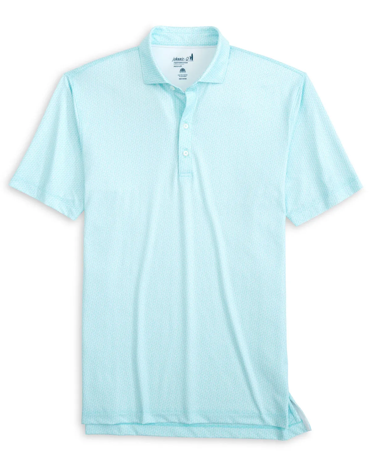Mens Tori Richard Johnnie-O Island Times Prep-Formance Polo Shirt - Tarpon