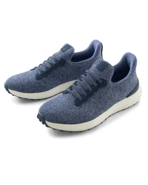 Mens Tori Richard Johnnie-O Knit Range Runner 2.0 Sneakers - Indigo