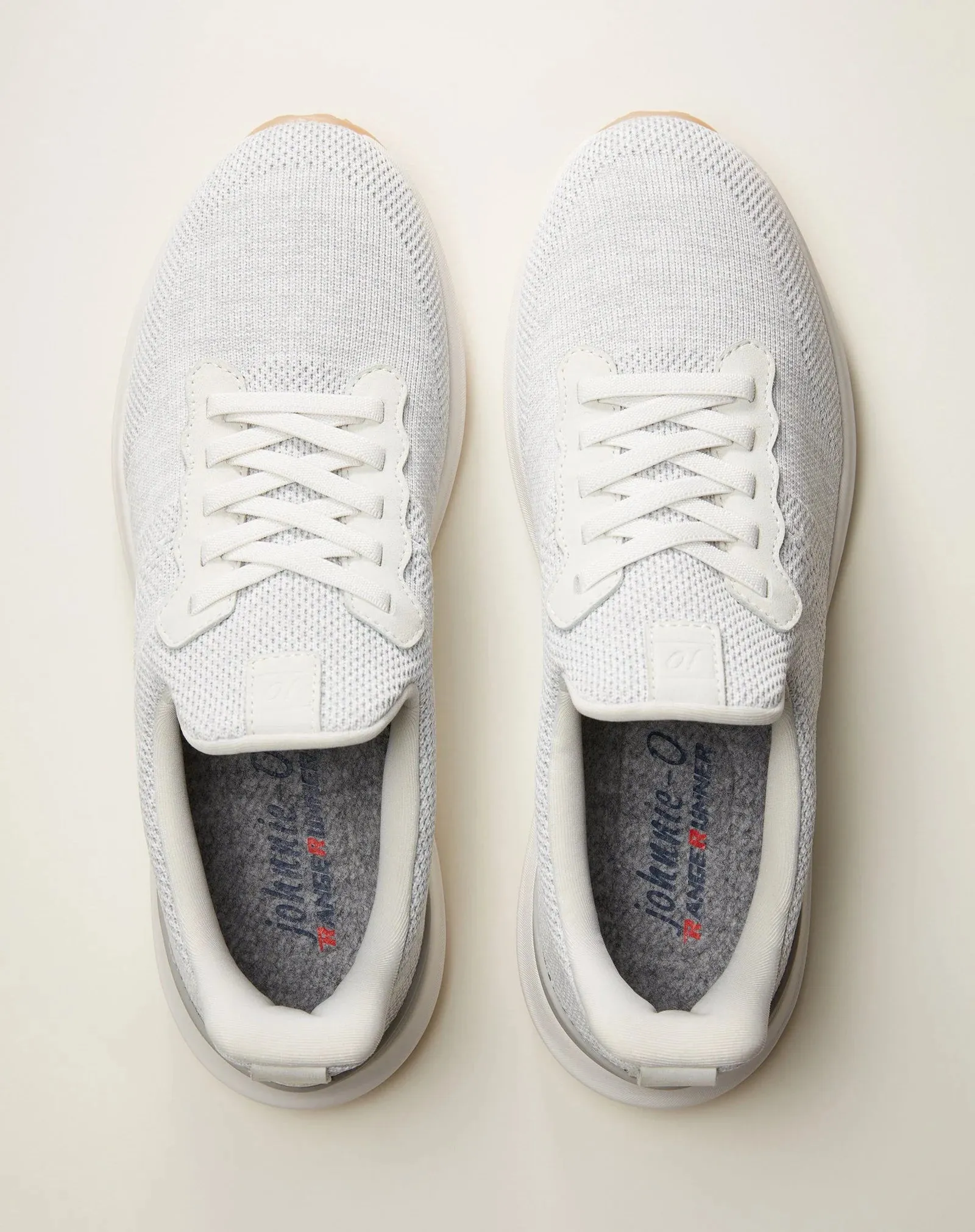 Mens Tori Richard Johnnie-O Knit Range Runner 2.0 Sneakers - Vapor