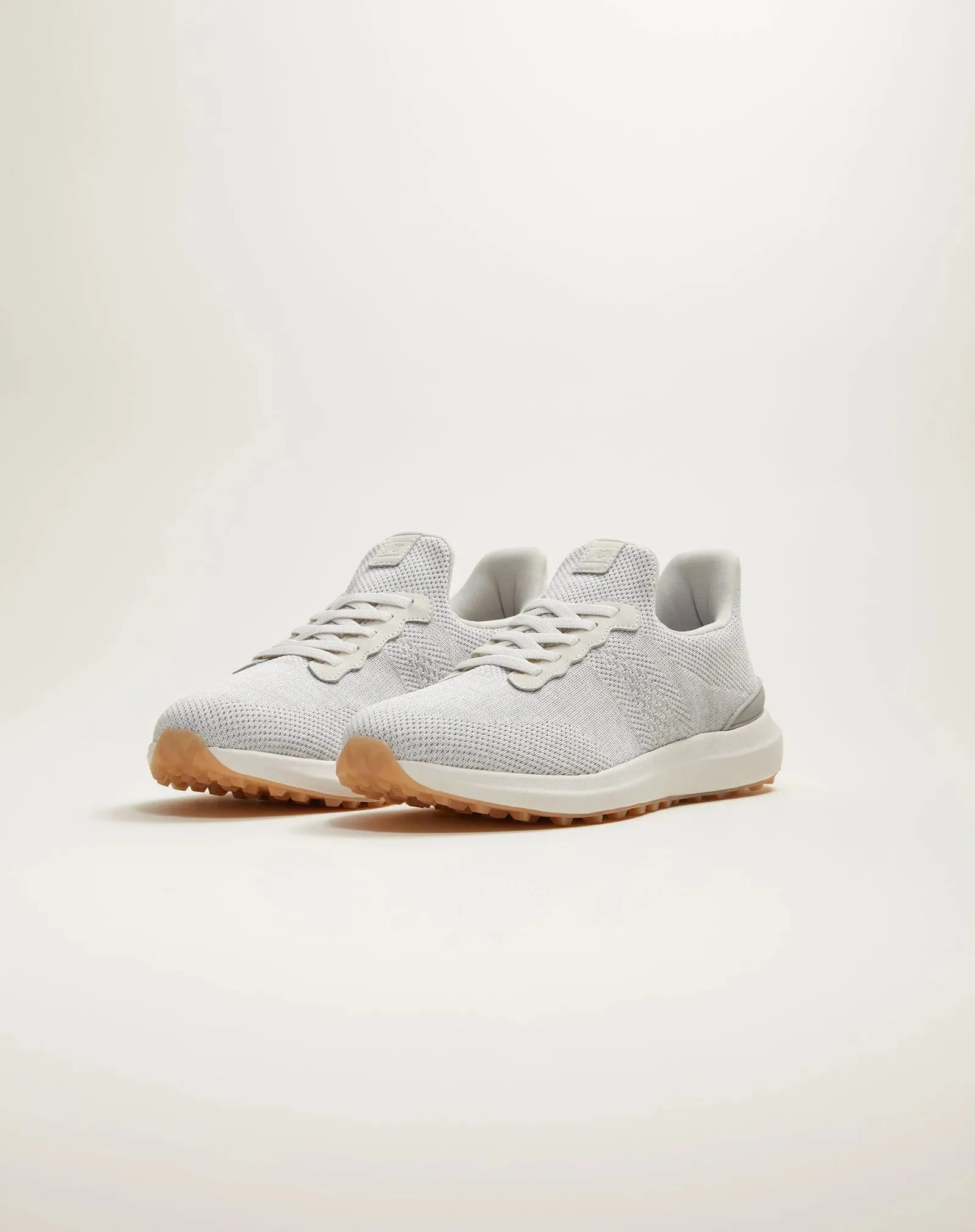 Mens Tori Richard Johnnie-O Knit Range Runner 2.0 Sneakers - Vapor
